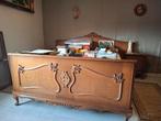 Volledige slaapkamer, vol hout, degelijke kwaliteit., Huis en Inrichting, Slaapkamer | Complete slaapkamers, Ophalen, Gebruikt