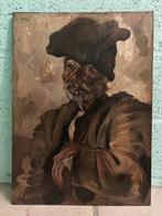 A. Dupagne (1889-1980); Portret van een oude man, Antiek en Kunst, Ophalen of Verzenden