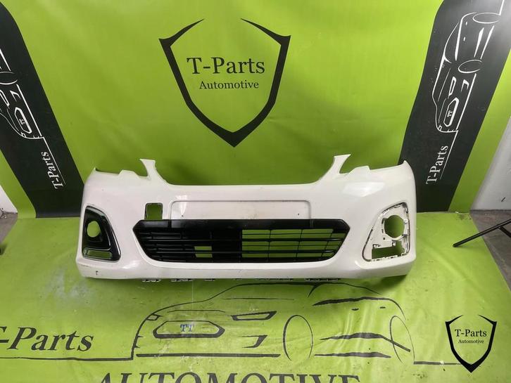 Peugeot 108 voorbumper bumper rooster 14+ grille 1612201580, Auto-onderdelen, Carrosserie, Bumper, Peugeot, Gebruikt