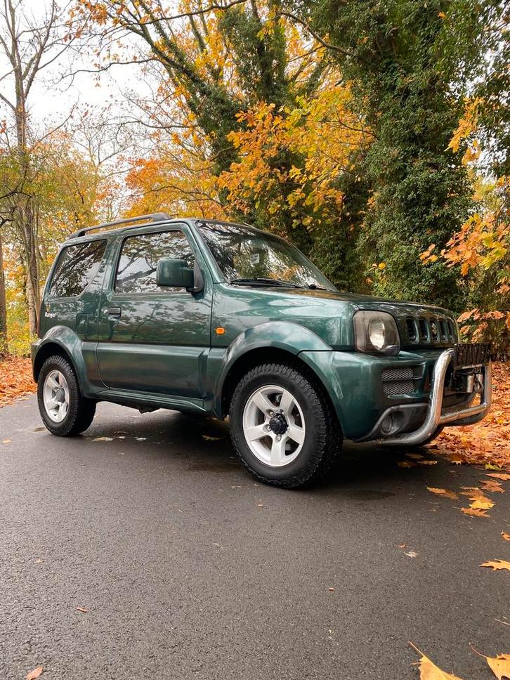 Suzuki Jimny 4x4 Ranger*Bullbar*Lier*1328Benzine*, Auto's, Suzuki, Bedrijf, Te koop, Jimny, 4x4, Airbags, Boordcomputer, Centrale vergrendeling