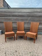Eetkamerstoelen, Huis en Inrichting, Stoelen, Ophalen, Gebruikt, Riet of Rotan, Drie