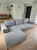 Zetel met chaise longue, Ophalen, 250 tot 300 cm, Gebruikt, Driepersoons