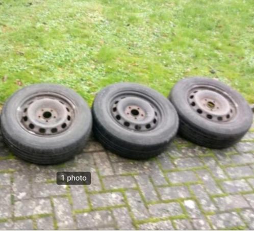 3 Ford 15 inch stalen velgen (5×108), Auto-onderdelen, Overige Auto-onderdelen, Ford, Volvo, Gebruikt, Ophalen