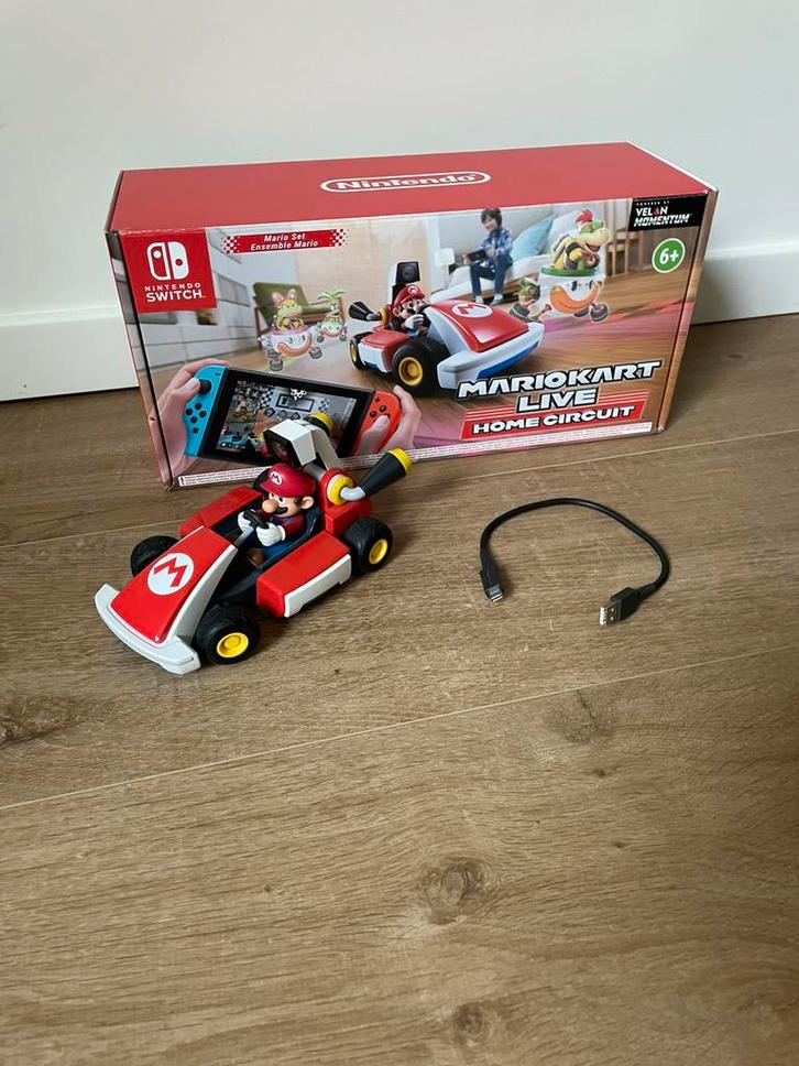 Mario Kart Live: Home Circuit Mario Set, Games en Spelcomputers, Games | Nintendo Switch, Gebruikt, Racen en Vliegen, Ophalen of Verzenden