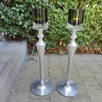 Metalen designer kandelaars, Ophalen, Gebruikt, Kandelaar, 25 tot 50 cm