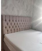 Beige boxspring (zonder matras), Ophalen, Beige