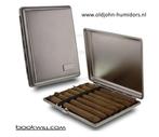 SK202 BOOKWILL SIGARENKOKER NIKKEL - W.Havanna  / Senoritas, Verzenden, Nieuw, Tabaksdoos of Verpakking