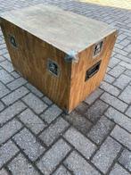 houten kist, Minder dan 50 cm, Gebruikt, 50 tot 75 cm, Overige houtsoorten