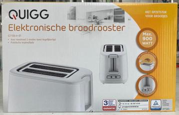 Quigg broodrooster (nieuw/ongebruikt) beschikbaar voor biedingen