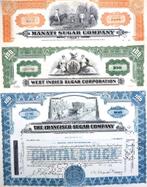 3X Cuba Collectibles aandelen 1950-1955-1959, Postzegels en Munten, Aandelen en Waardepapieren, Ophalen of Verzenden, 1950 tot 1970