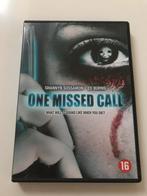 DVD One Missed Call, Cd's en Dvd's, Dvd's | Horror, Spoken en Geesten, Ophalen of Verzenden, Zo goed als nieuw, Vanaf 16 jaar