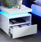 BAÏTA | Table de chevet avec lampe LED | LIVRAISON GRATUITE