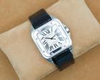 Cartier - Santos 100 XL (Ref.: 2656) FULL SET!, Overige merken, CustomerService.BNLS@cartier.com, Leer, Staal