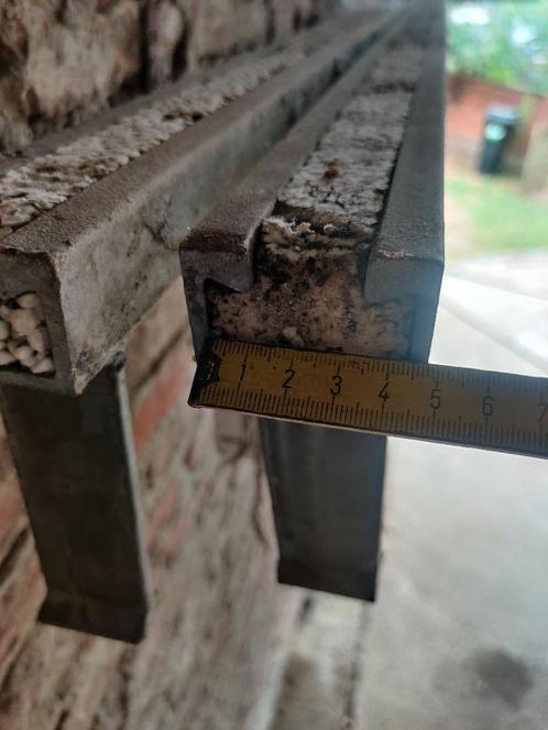 Ankerrail met doken, Doe-het-zelf en Bouw, Bouwketen en Schaftketen, Nieuw, Ophalen