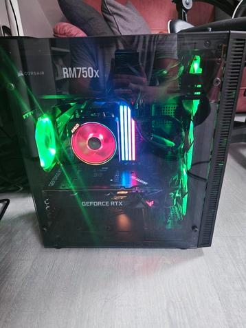 PC Gamer RGB | RTX 3070 | Ryzen 5 5600X | 32GB 3200MHz, Enlèvement ou Envoi, Comme neuf, Gaming, SSD