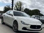 Maserati Ghibli 3.0 D V6 275CV - JA21″ - KEYLESS - NAVI -, Auto's, Maserati, Automaat, Gebruikt, Leder, Te koop
