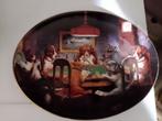 Porseleinen bord Franklin mint honden, Antiek en Kunst, Ophalen of Verzenden