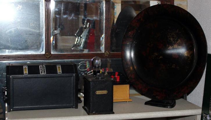 Philips 2501 complete uitzet, Antiek en Kunst, Antiek | Tv's en Audio, Ophalen