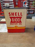 oud leeg oliekannetje met x100 motorolie, Verzenden, Gebruikt, Overige, Overige merken