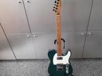 Fender MIM telecaster sparkle green, Solid body, Utilisé, Enlèvement ou Envoi, Fender