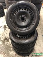 205-55-16 91H Ford en Volvo Winterbanden set 5 x 108 ET50 NG, Gebruikt, -, Banden en Velgen, -