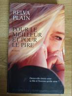 Roman - Belva Plain - Pour le meilleur et pour le pire, Comme neuf, Belva Plain, Enlèvement ou Envoi