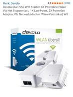 Devolo Dlan 550 Wifi Starter Kit Powerline, Computers en Software, Ophalen of Verzenden
