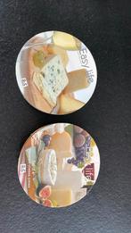 8 assiettes à fromage en porcelaine, Maison & Meubles, Enlèvement, Assiettes(s)