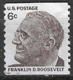 USA 1967 - Yvert 840A - Franklin Delano Roosevelt (ST), Postzegels en Munten, Verzenden, Gestempeld