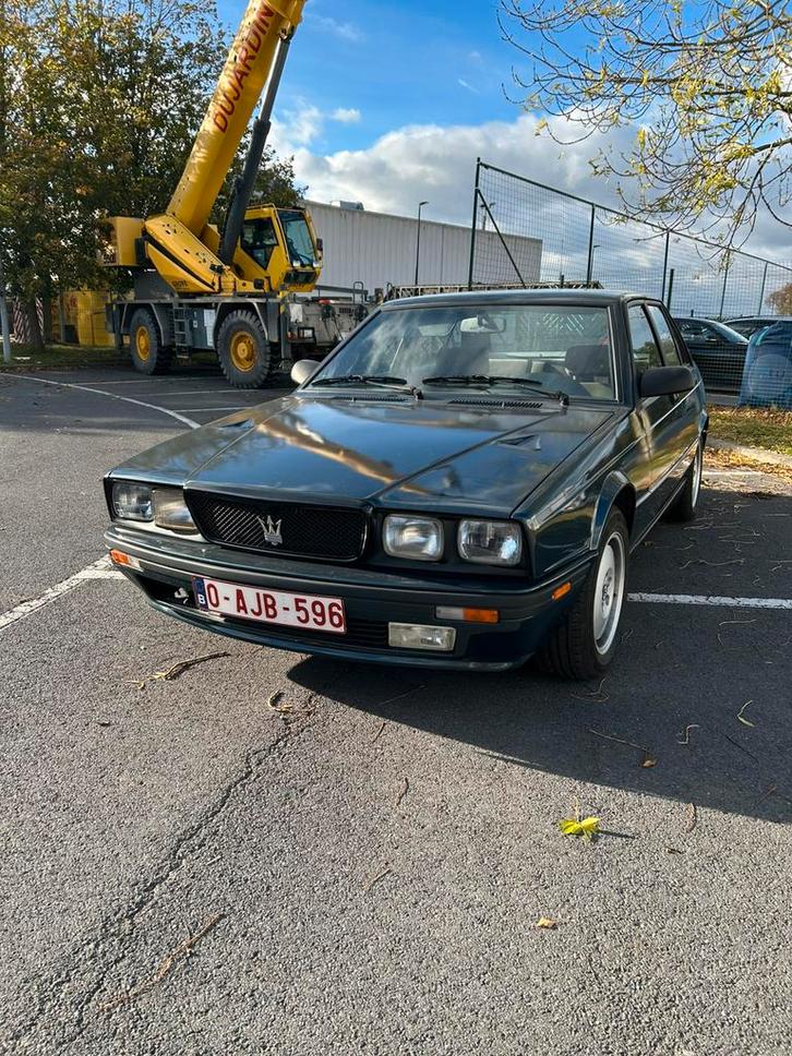 Maserati Biturbo de 1991, Autos, Maserati, Particulier, Autres modèles, ABS, Essence, Berline, 5 portes, Boîte manuelle, Bleu