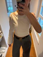 Witte top Zara, Manches courtes, Comme neuf, Blanc, Envoi
