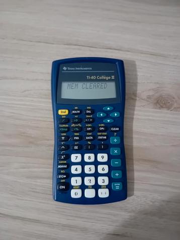 Collège TI-40 II, Divers, Calculatrices, Enlèvement ou Envoi, Comme neuf