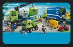 Playmobil Set vuilnis ophalers (6109 - 6110 - 6111 - 6113), Kinderen en Baby's, Complete set, Ophalen of Verzenden, Zo goed als nieuw