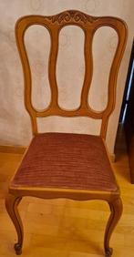 stoelen eetkamer, Huis en Inrichting, Stoelen, Gebruikt, Bruin, Vijf, Zes of meer stoelen, Hout