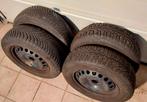 Jantes VW, entraxe 5x112 avec des pneus hiver 195/65-15, Pneus et Jantes, 15 pouces, Enlèvement, Utilisé