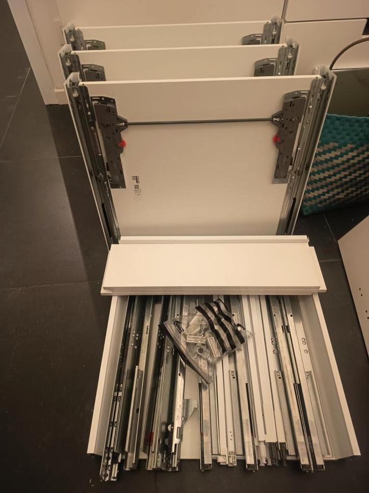 Ikea Metod lades, Huis en Inrichting, Keuken | Complete keukens, Zo goed als nieuw, Ophalen