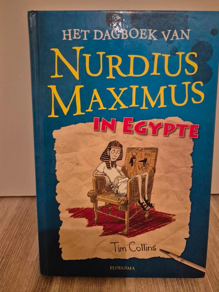 Tim Collins - Le journal de Nurdius Maximus en Égypte, Livres, Livres pour enfants | Jeunesse | 10 à 12 ans, Comme neuf, Fiction
