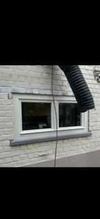 Raam hout, Doe-het-zelf en Bouw, Glas en Ramen, Ophalen, Gevelraam of Ruit, Minder dan 80 cm, Zo goed als nieuw