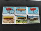 Sao Tomé e Principe 1979 - luchtschepen, zeppelin luchtvaart, Postzegels en Munten, Ophalen of Verzenden, Overige landen, Gestempeld