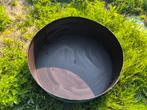 Vuurschaal van een diameter van 95 hoogte van 30 staal, Tuin en Terras, Vuurschalen, Ophalen, Zo goed als nieuw