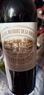 Château Bourdieu de la Fortine st émilion 2002 lot de 5, Collections, Vins, Neuf, Pleine, Enlèvement, Vin rouge