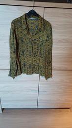 Bloes geel blauw Geisha maat 42, Ophalen of Verzenden, Maat 42/44 (L), Blauw