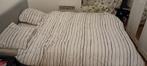 Ikeabed met matras en lattenbodems, Maison & Meubles, Chambre à coucher | Lits, Queen size, Enlèvement, Utilisé, 140 cm