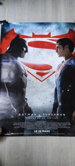 Affiche "Batman v Superman : L’Aube de la Justice", Nieuw, Ophalen of Verzenden, Rechthoekig Staand, Film en Tv