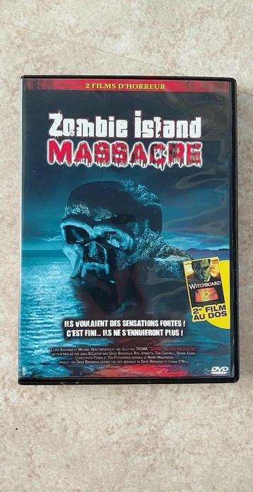 DVD Massacre/Witchboard de Zobie Island, Enlèvement ou Envoi, Utilisé