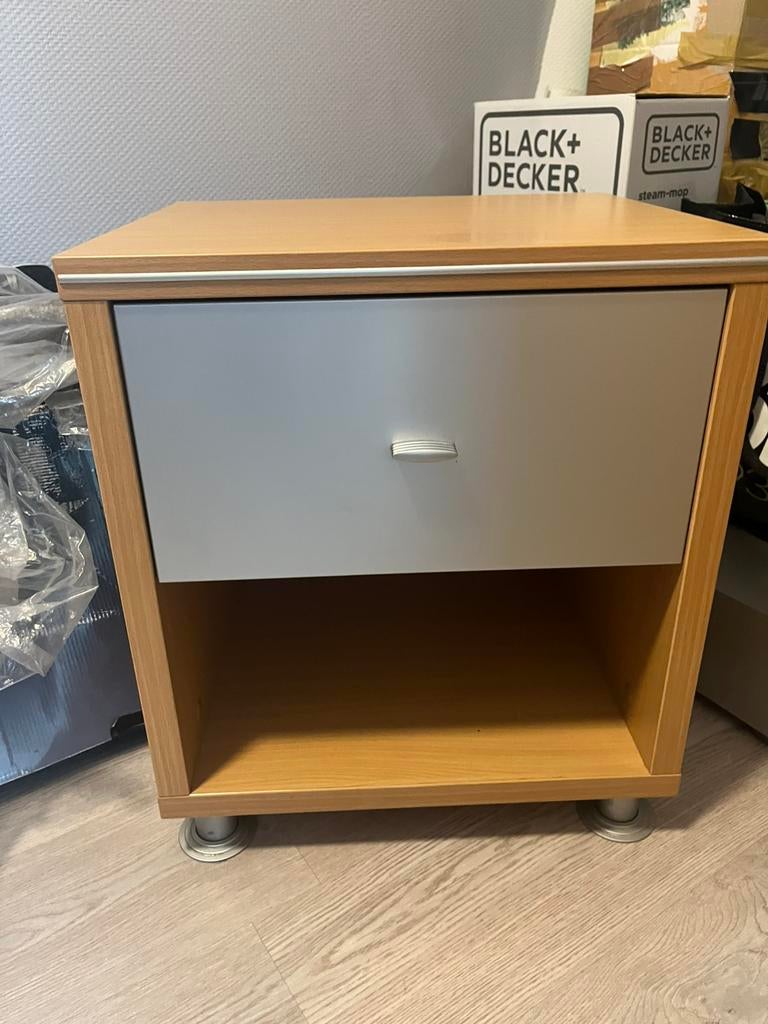 Chambre 1 personne, Maison & Meubles, Chambre à coucher | Tables de chevet, Enlèvement, Utilisé, 65 cm ou plus, 70 cm ou plus