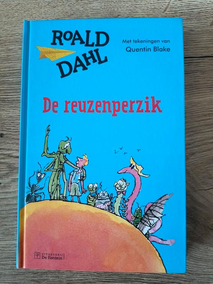 Roald Dahl - De reuzenperzik, Boeken, Kinderboeken | Jeugd | onder 10 jaar, Zo goed als nieuw, Ophalen of Verzenden