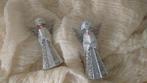 Vintage kerstengeltjes - set van 2 stuks, Ophalen of Verzenden, Gebruikt