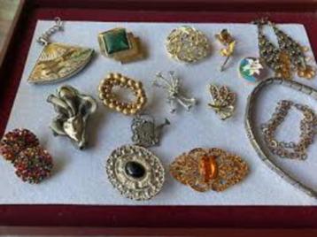 Professionnel achète bijoux anciens, retro, vintage argent,  beschikbaar voor biedingen