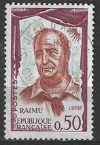 Frankrijk 1961 - Yvert 1304 - Toneelspelers (ST), Postzegels en Munten, Verzenden, Gestempeld